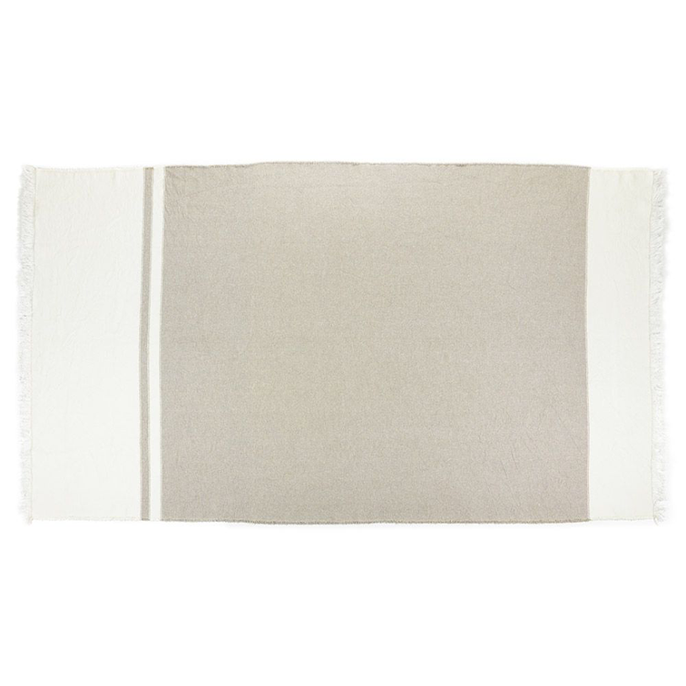 Libeco Charlotte linen cotton bed throw 140 x 220cm