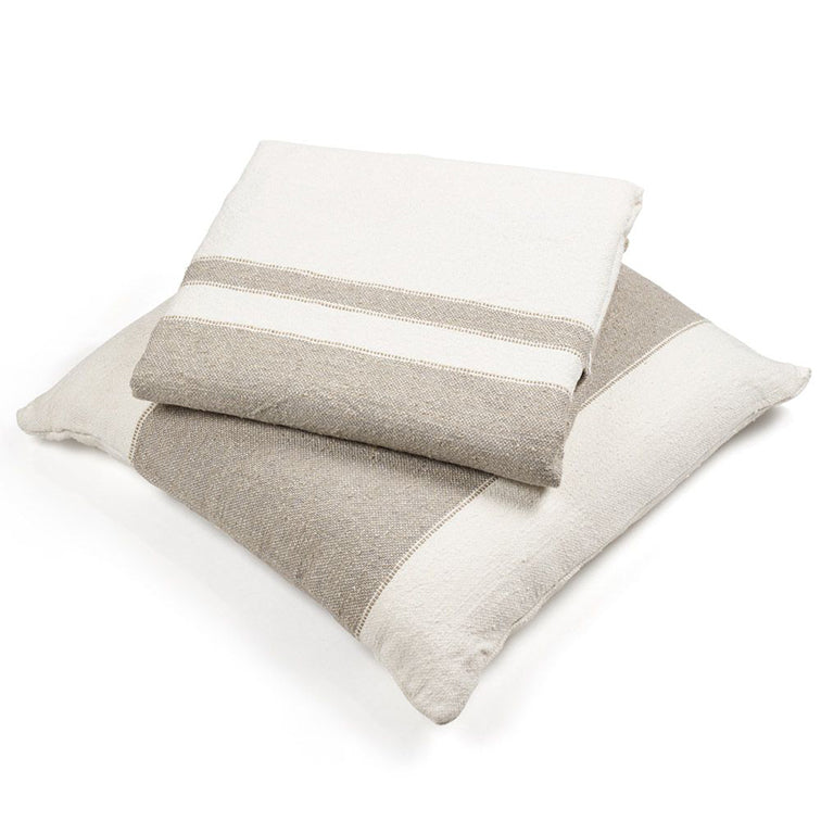 Libeco Charlotte linen cotton bed throw 140 x 220cm