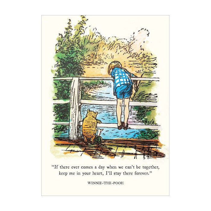 Christopher Robin together card