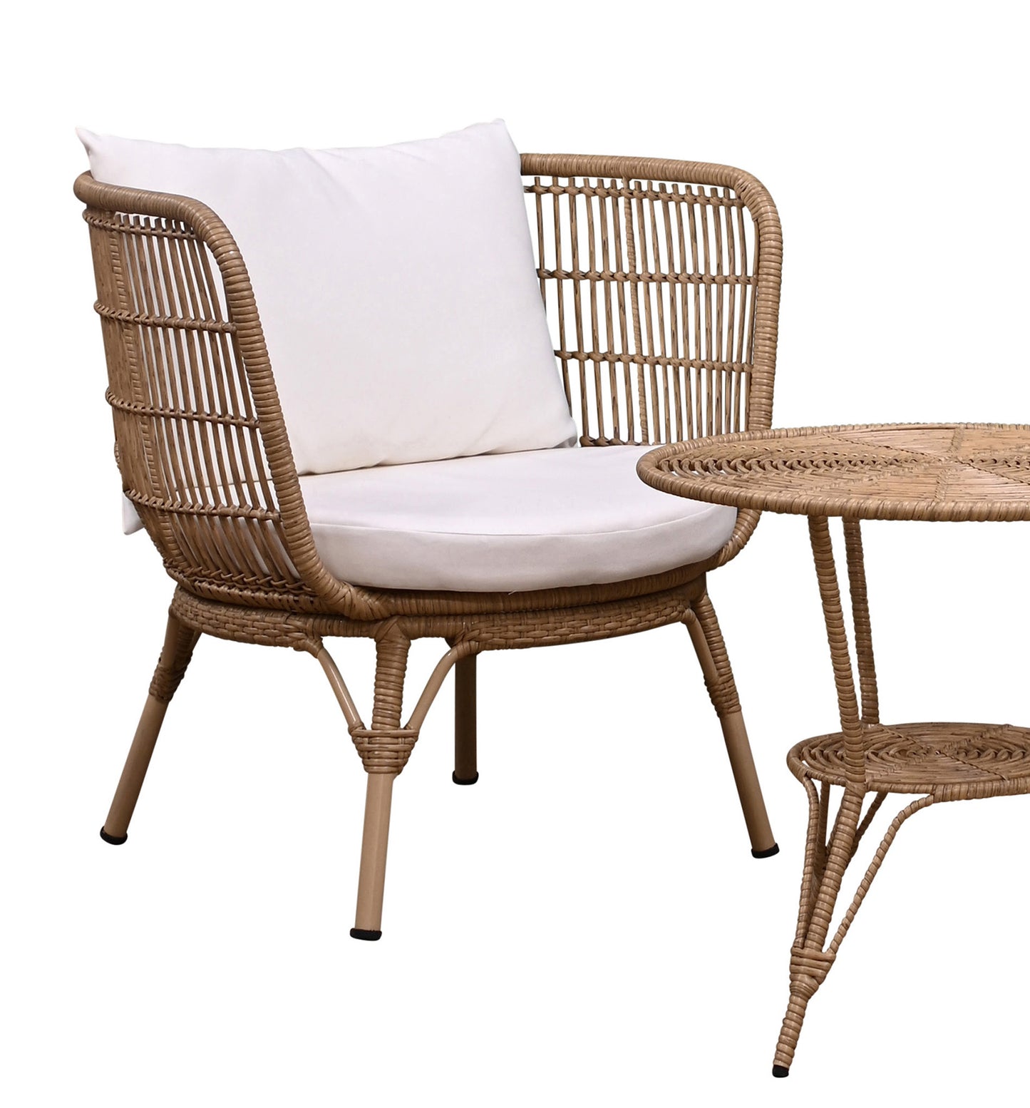 Clifton 3-piece outdoor set natural