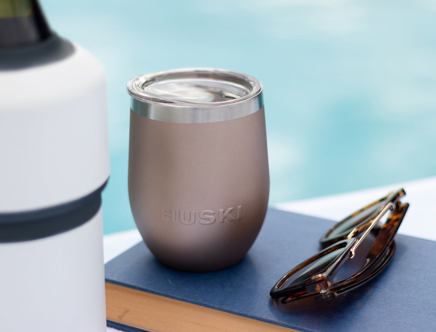 Huski wine tumbler powder pink 300ml