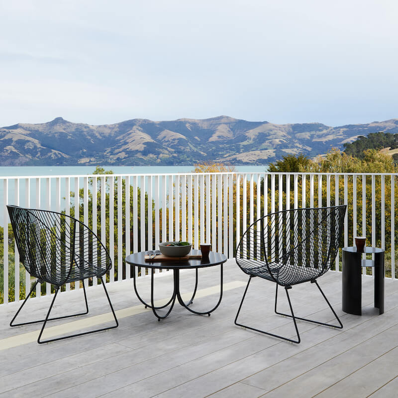Coromandel outdoor stainless steel chair