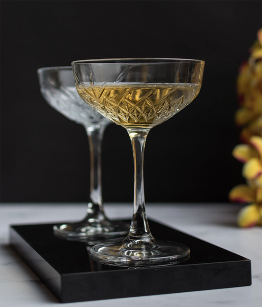 Cut glass cocktail glass 255ml