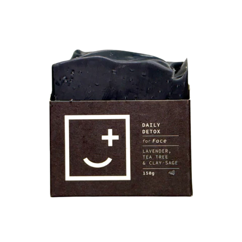 NZ made daily detox facial soap bar