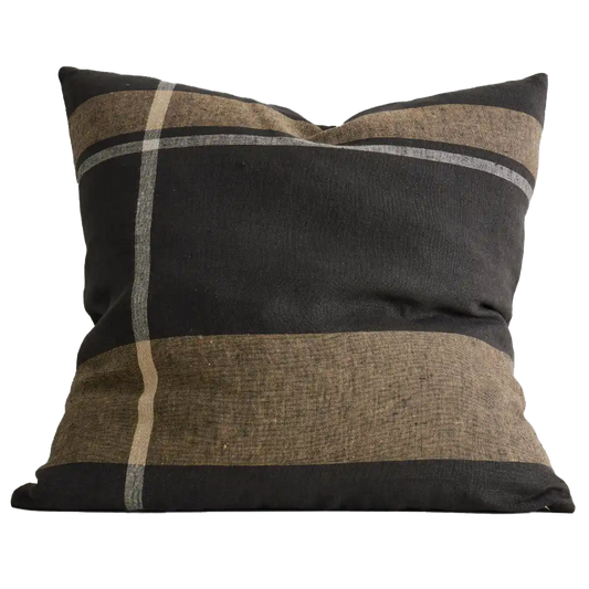 Dante linen cushion cover midnight 50cm