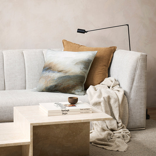 Dune handpainted cushion cover 55cm