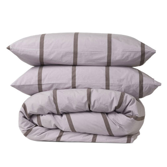 Duo reversible duvet cover pansy & rye