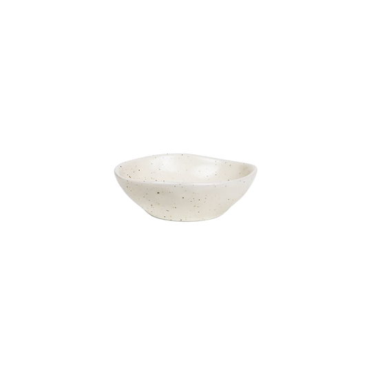 Earth organic shaped small dish natural 11cm