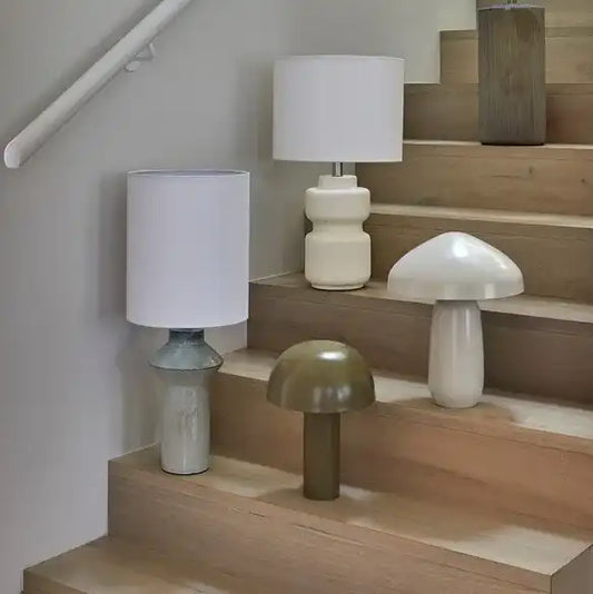 Easton cupola table lamp fern