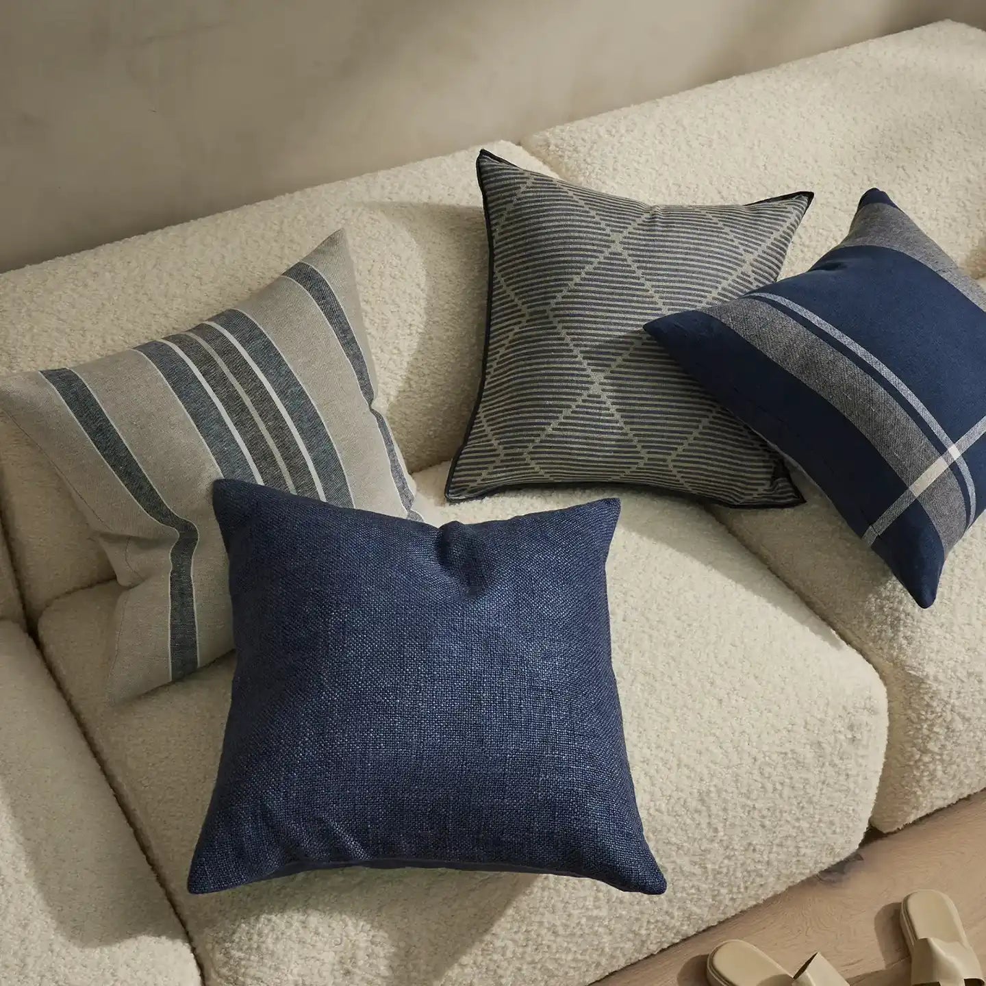 Edgecliff linen cushion cover 50cm