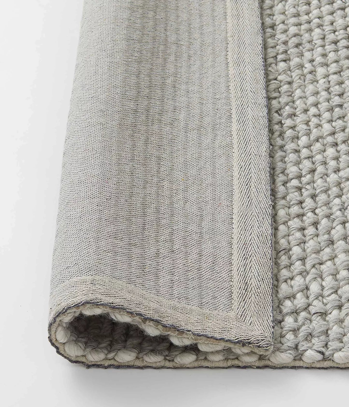 Emerson wool blend rug feather 200 x 300cm