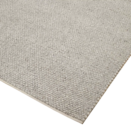 Weave Emerson wool blend rug feather 200 x 300cm