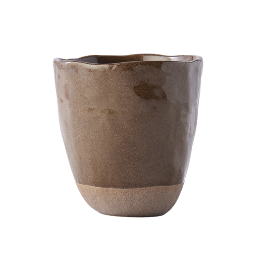 Organic shaped cup hazel 275mls