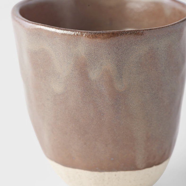 Organic shaped cup 275mls latte
