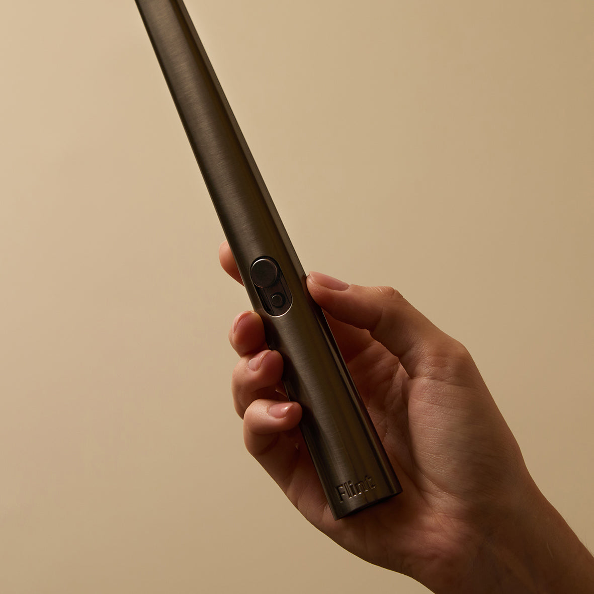 Flint rechargeable lighter gunmetal grey
