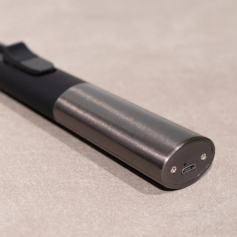 Flint rechargeable lighter gunmetal