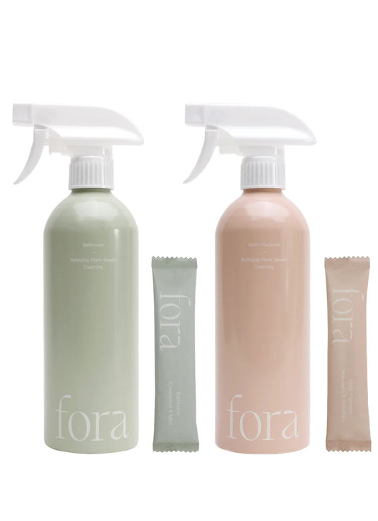 Fora bathroom cleaner refill sachets (box of 3)