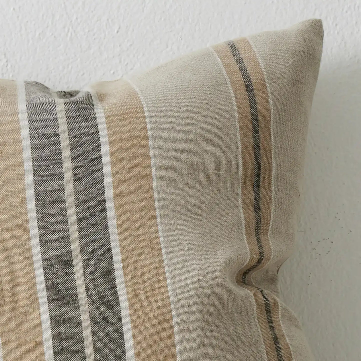 Franco linen cushion cover clay 50cm
