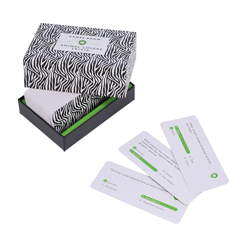 Animal lovers trivia game