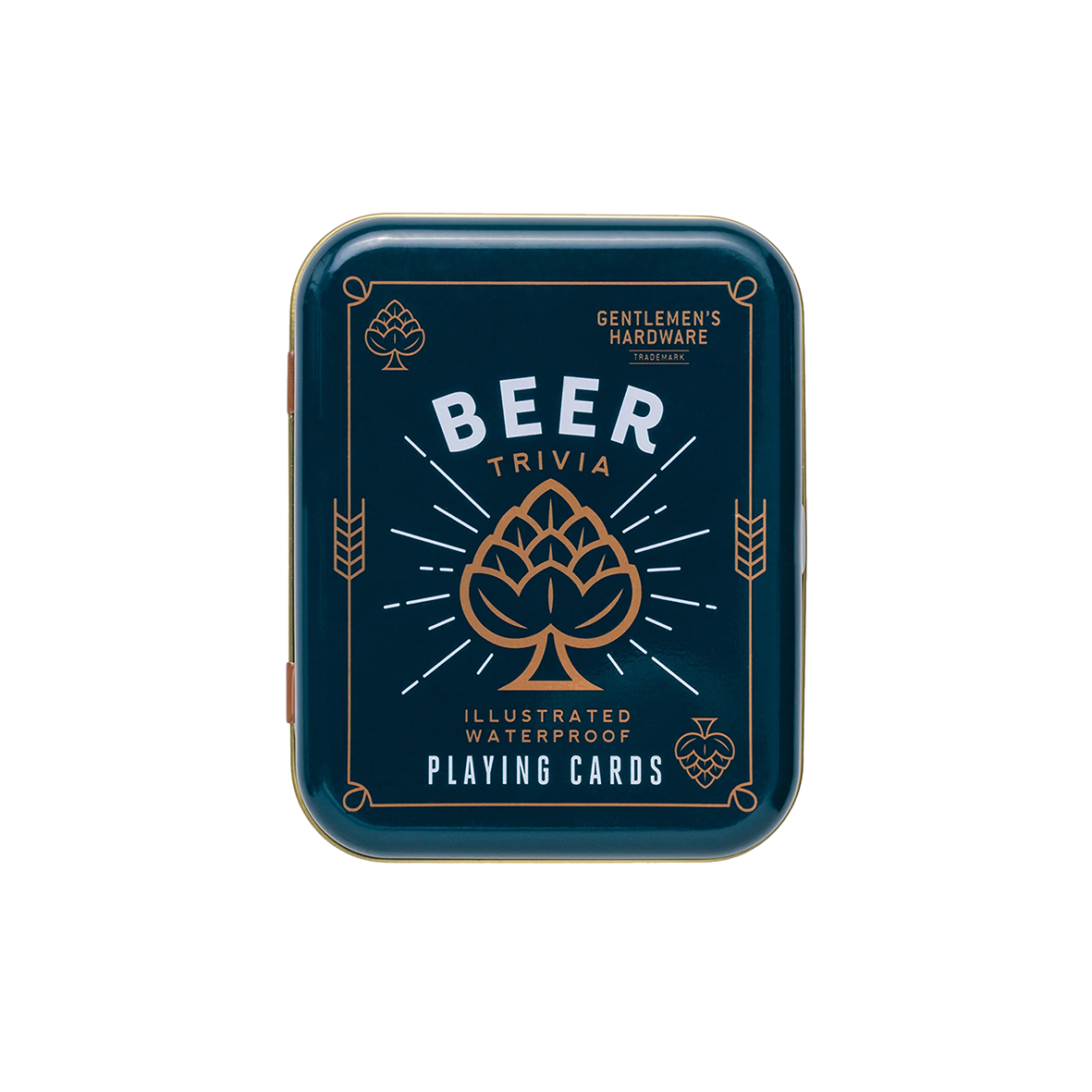 Beer trivia waterproof playing cards