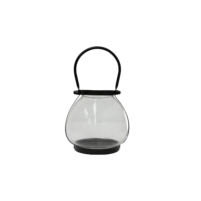 Glass milo lantern small
