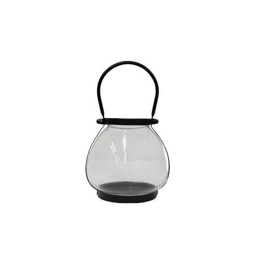 Glass milo lantern small