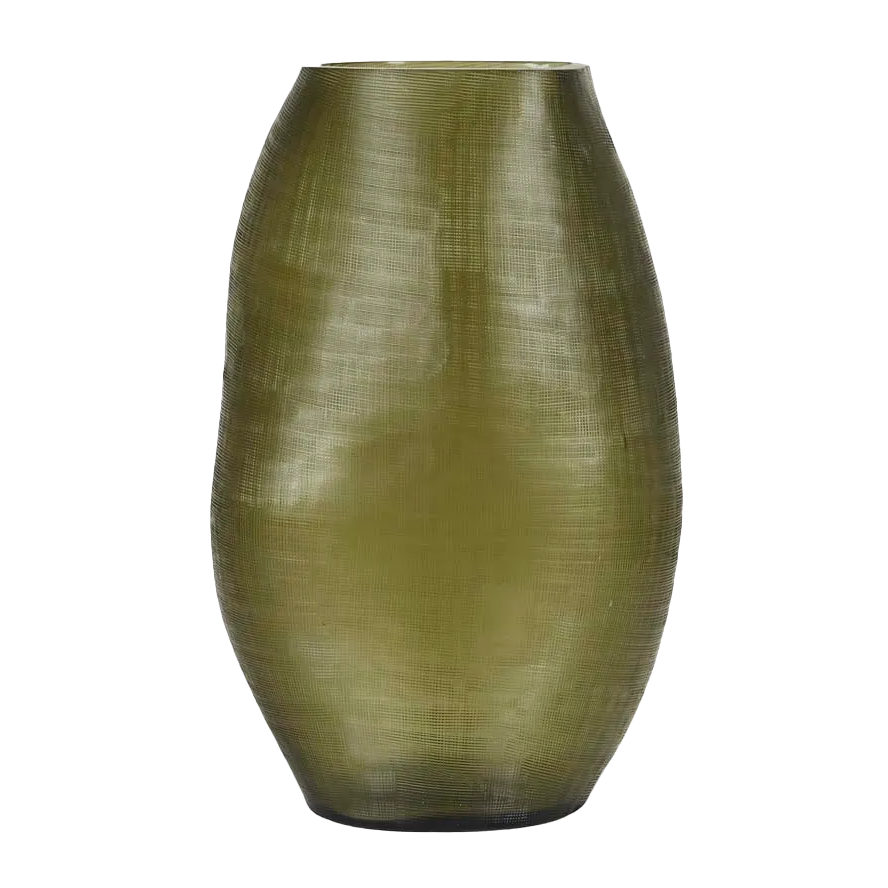 Globewest tall boden form vase large olive
