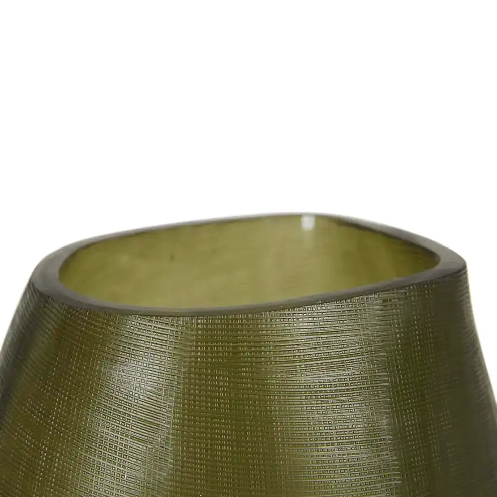 Globewest tall boden form vase large olive