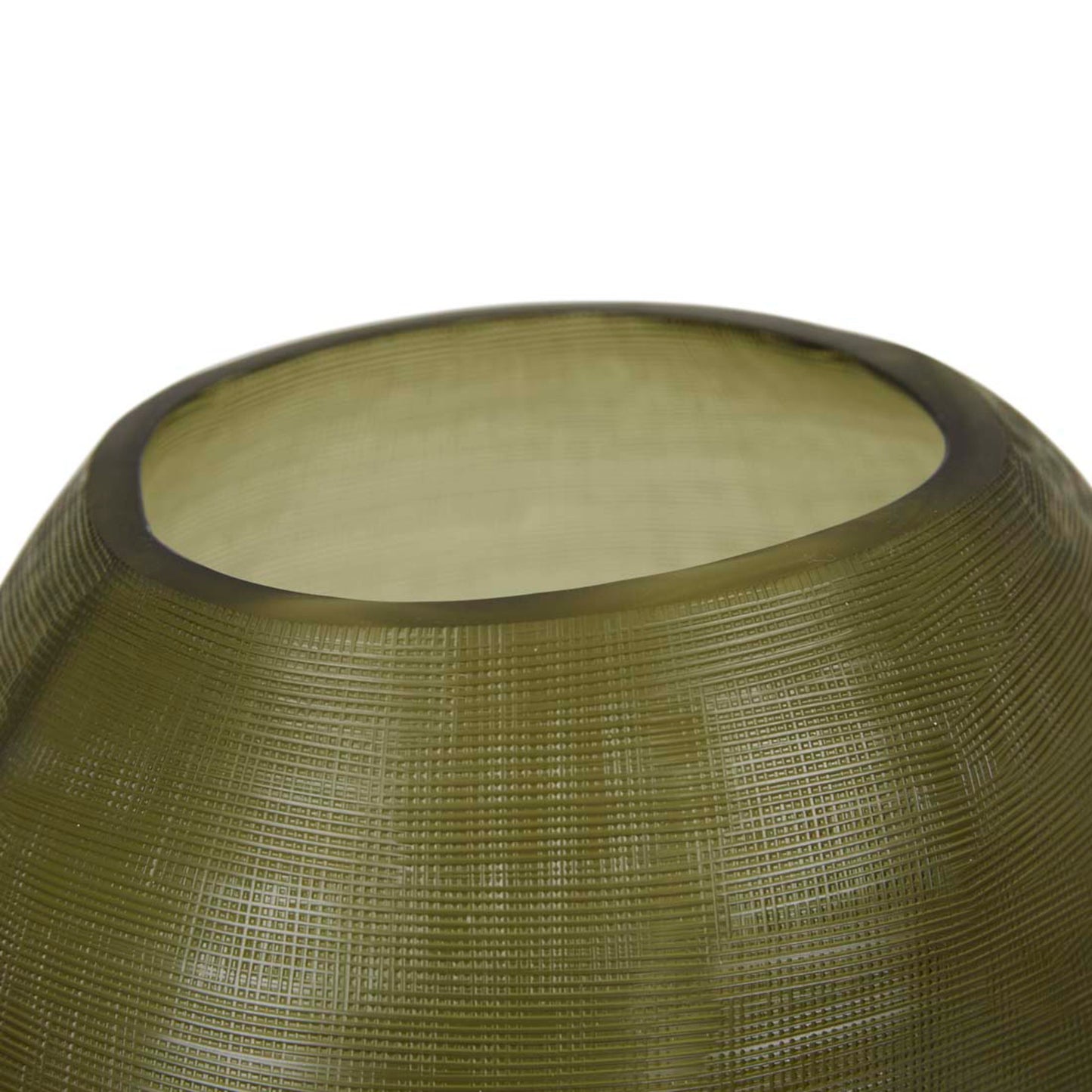 Globewest small Boden form vase 15cm olive