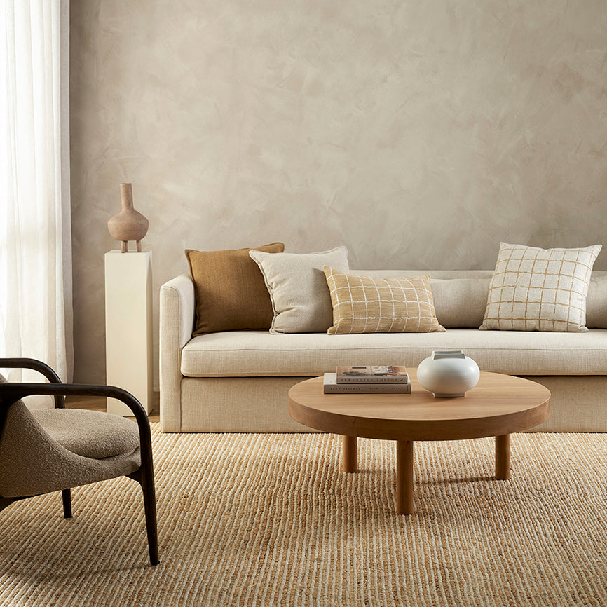 Harrison cushion cover ochre 55cm