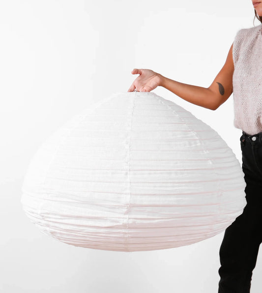 Havana linen pendant shade off-white