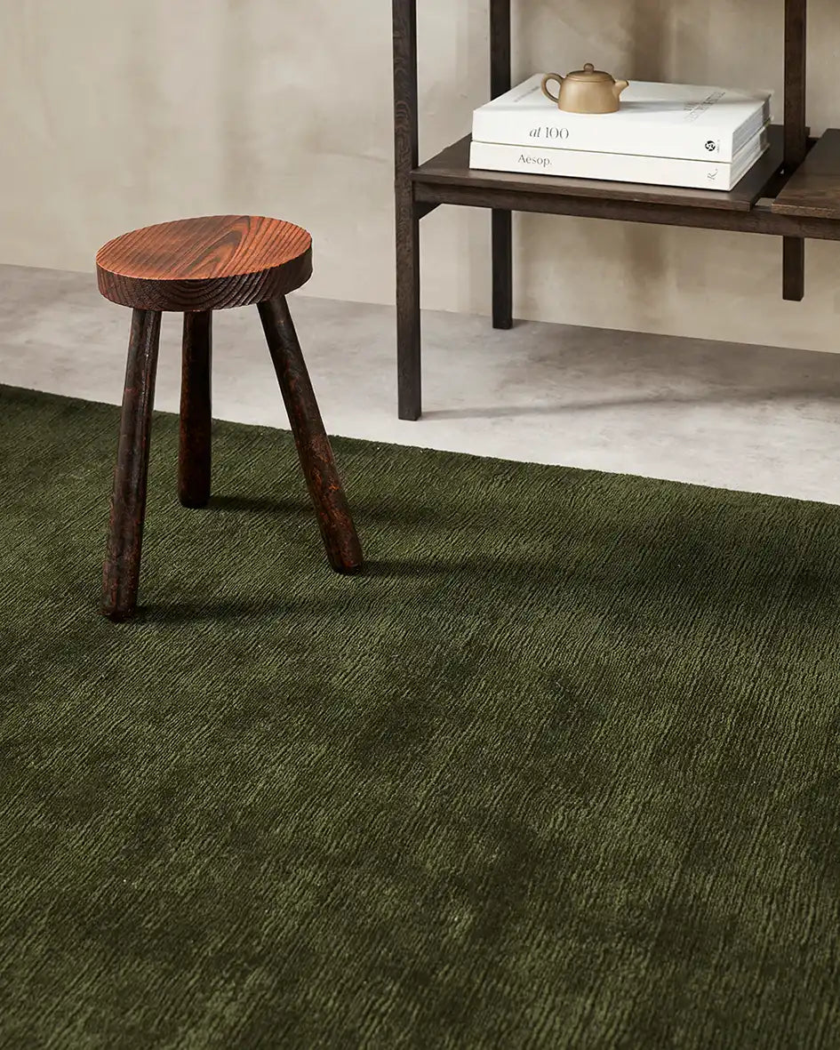 Haywood NZ wool floor rug caper