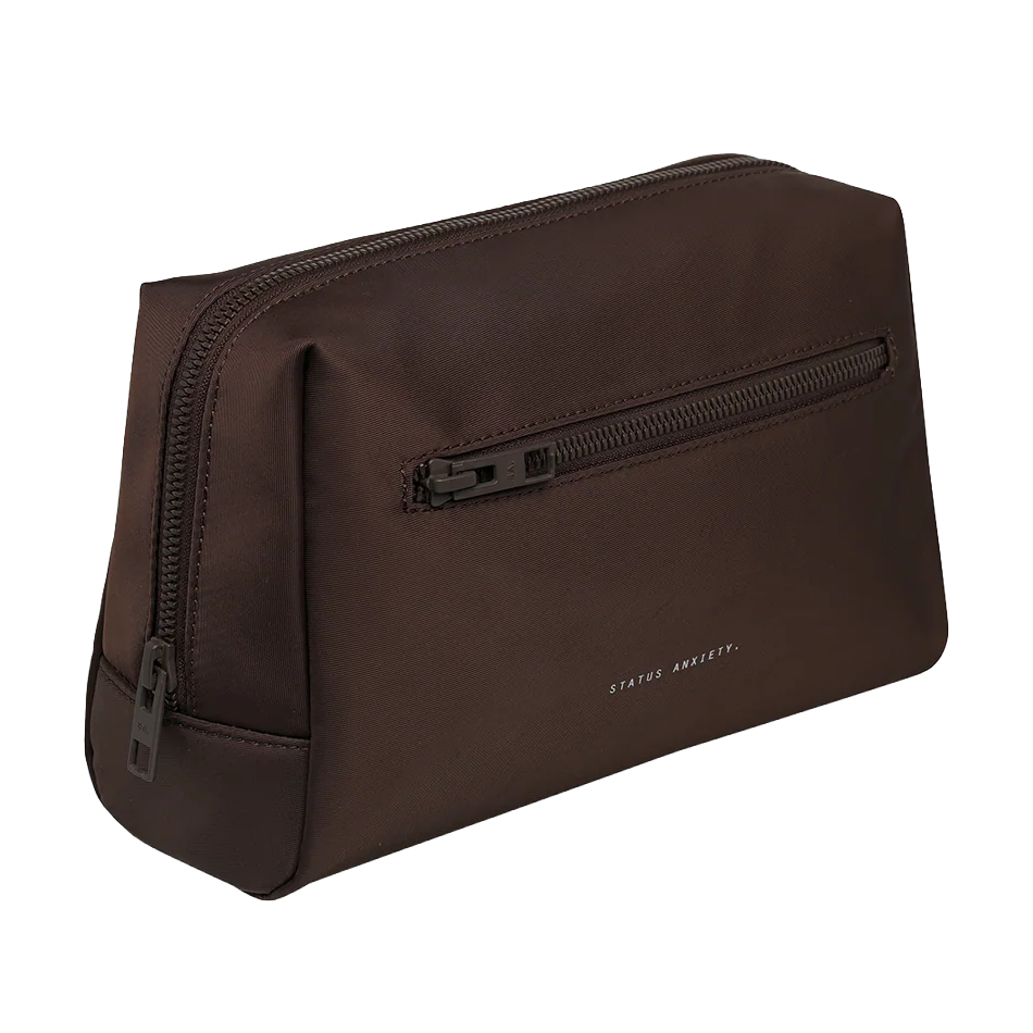 Hunter toiletry bag medium truffle