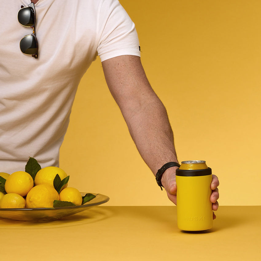 Huski beer cooler lemon
