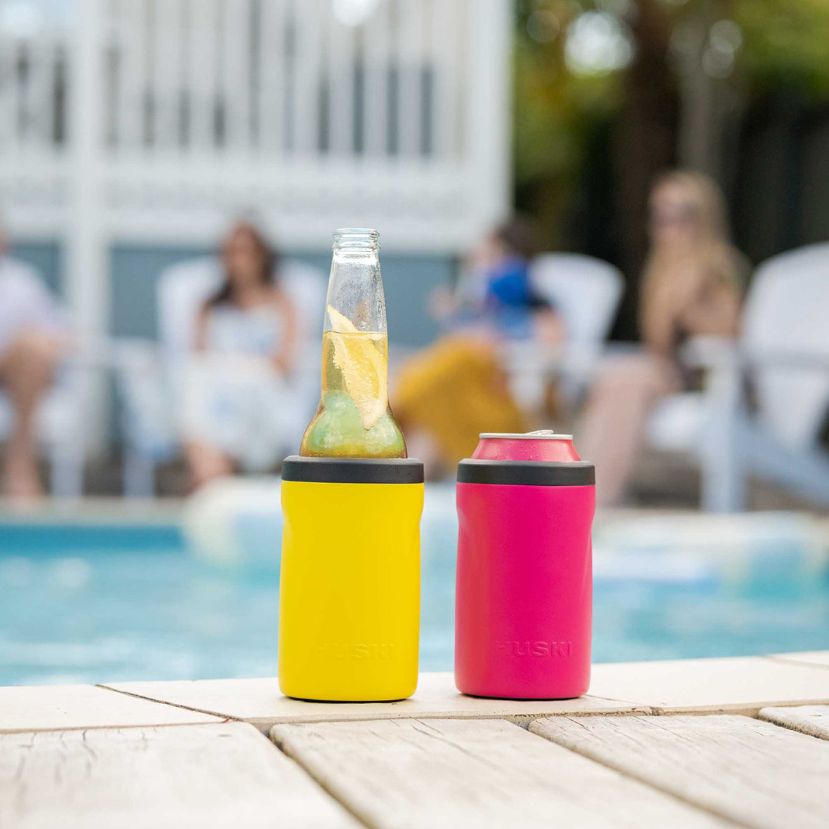 Huski beer cooler lemon