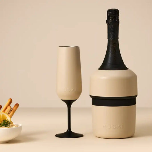Huski champagne cooler including stopper sand