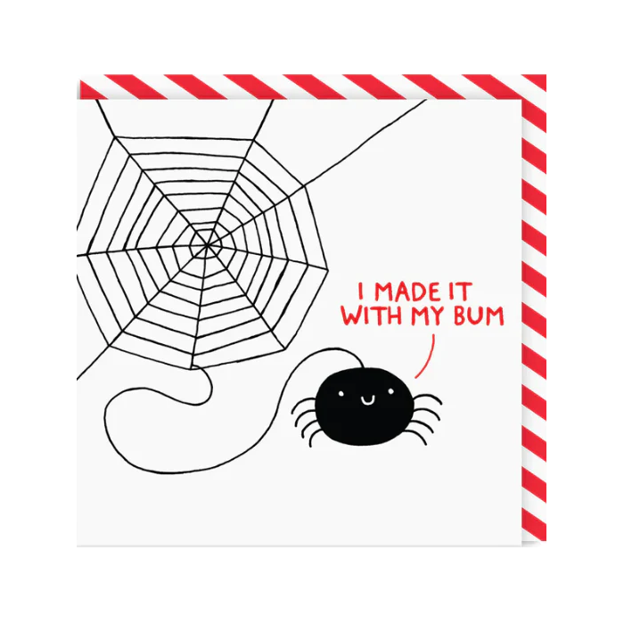 I made it with my bum card