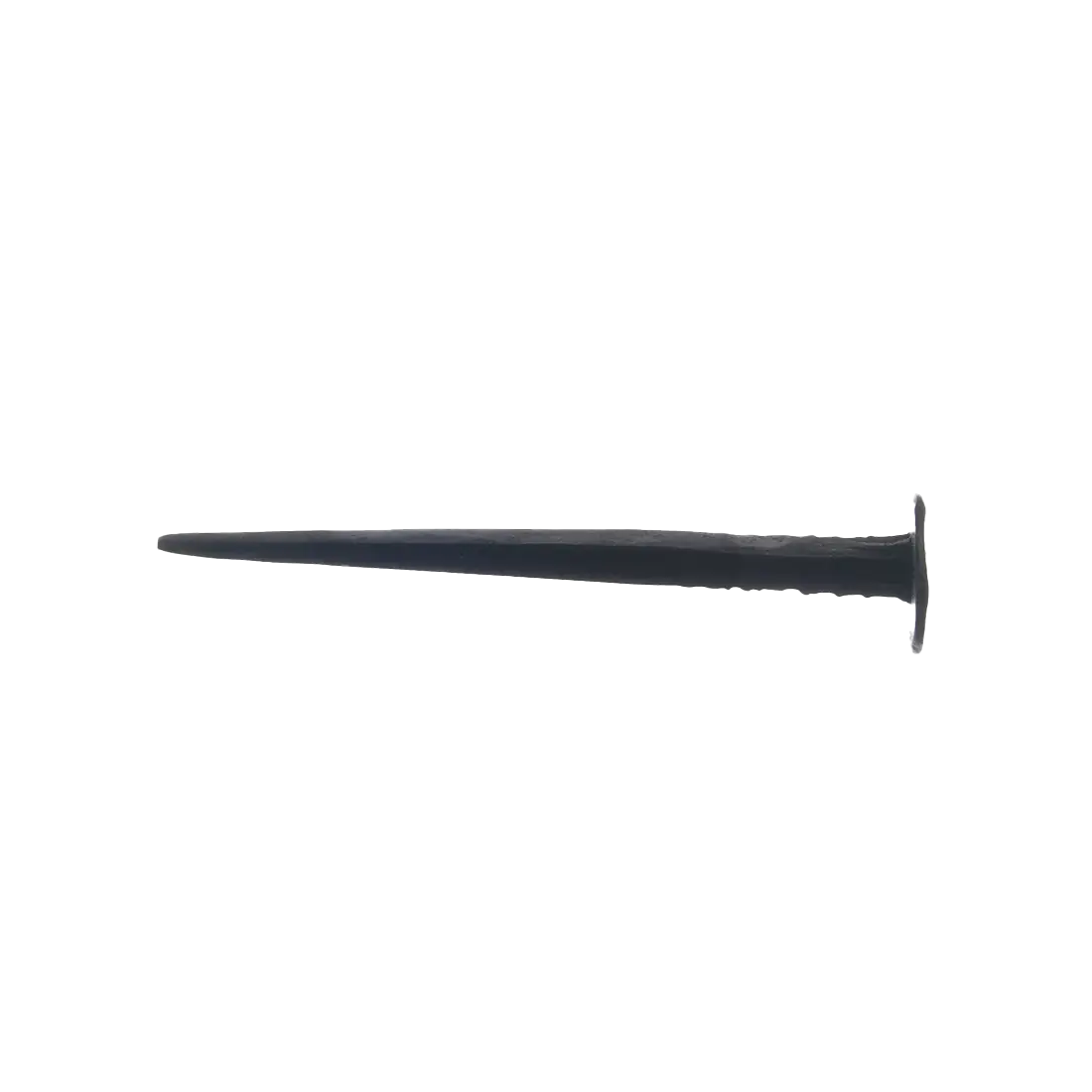 Iron hand forged nail 8.5cm black