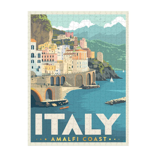 500-piece Italy vintage travel poster jigsaw puzzle