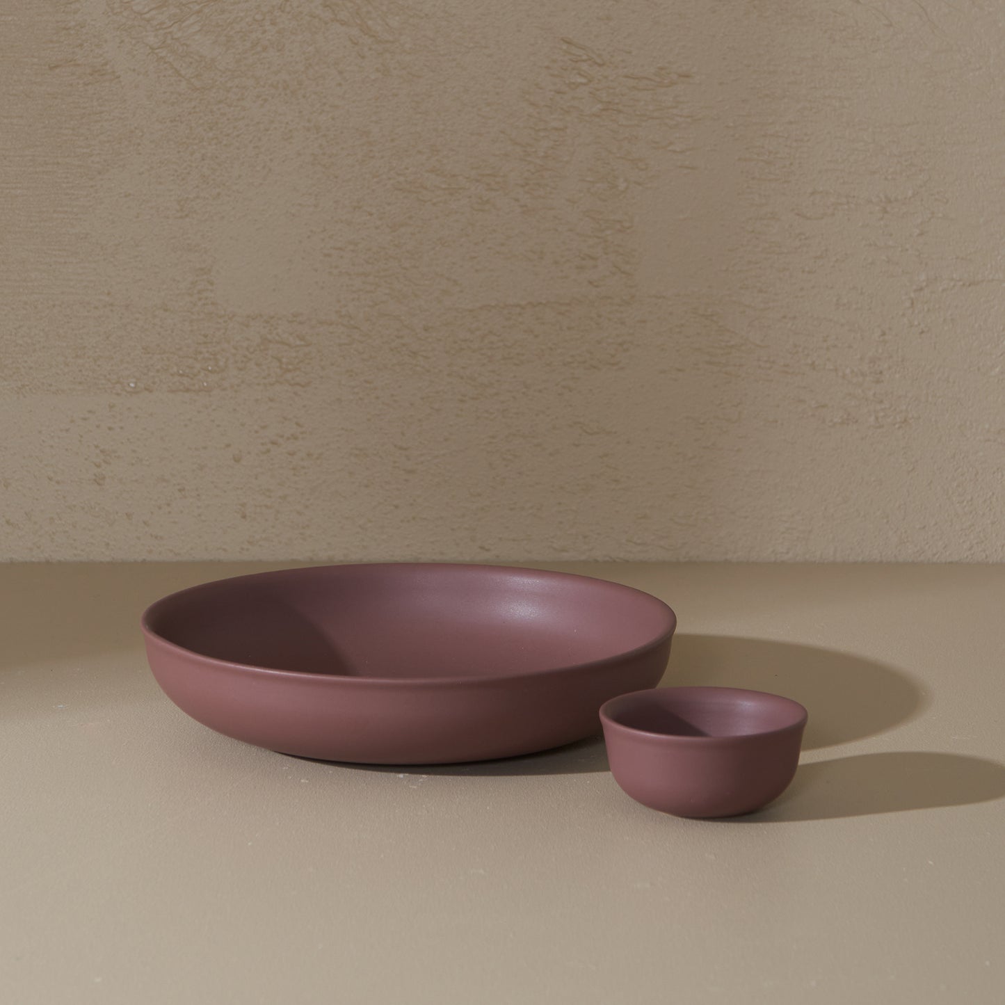 Halo dip bowl 8cm plum