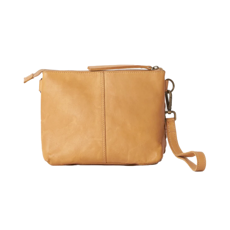 Juju & Co woven pouch bag natural