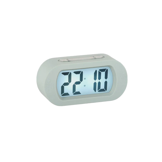 Karlsson alarm clock gummy soft blue