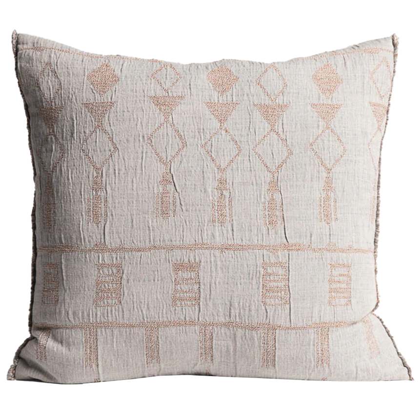 Kasumi reversible jacquard weave cushion cover 50cm