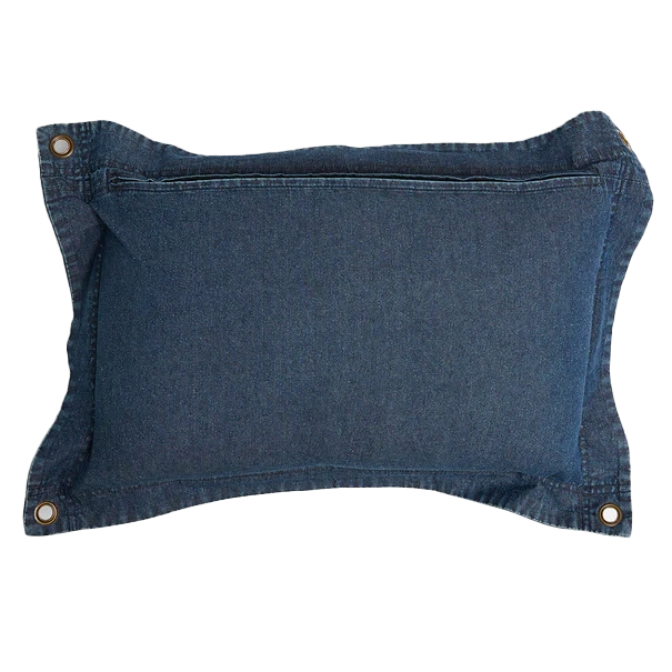 Pony Rider denim cushion cover 35 x 55cm