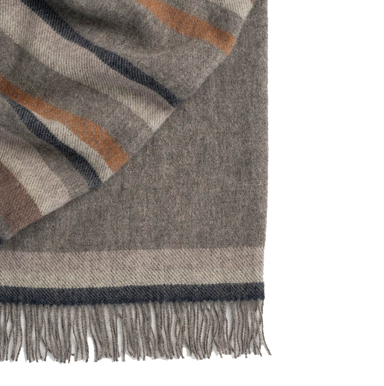 Lawrence wool blanket navy 140 x 240cm