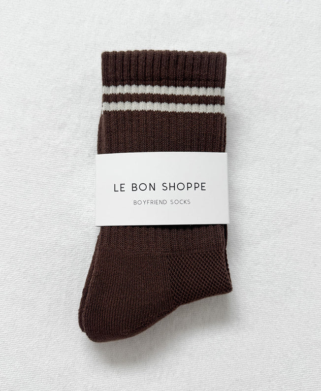 Le Bon Shoppe boyfriend socks wood