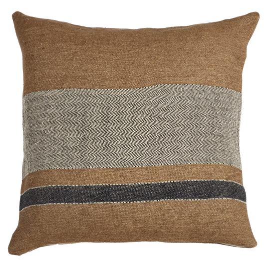 Belgian linen cushion cover Nairobi 50cm