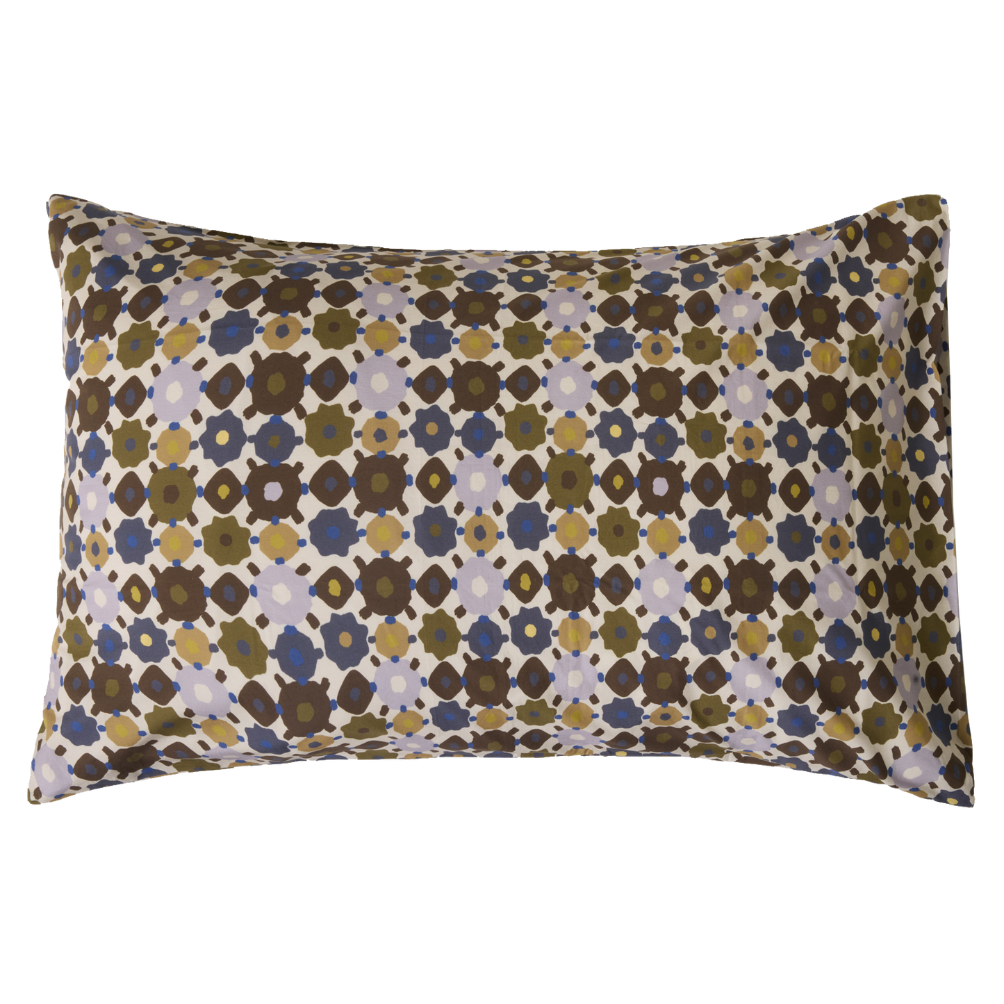 Lisbon cotton pillowcase pair pansy