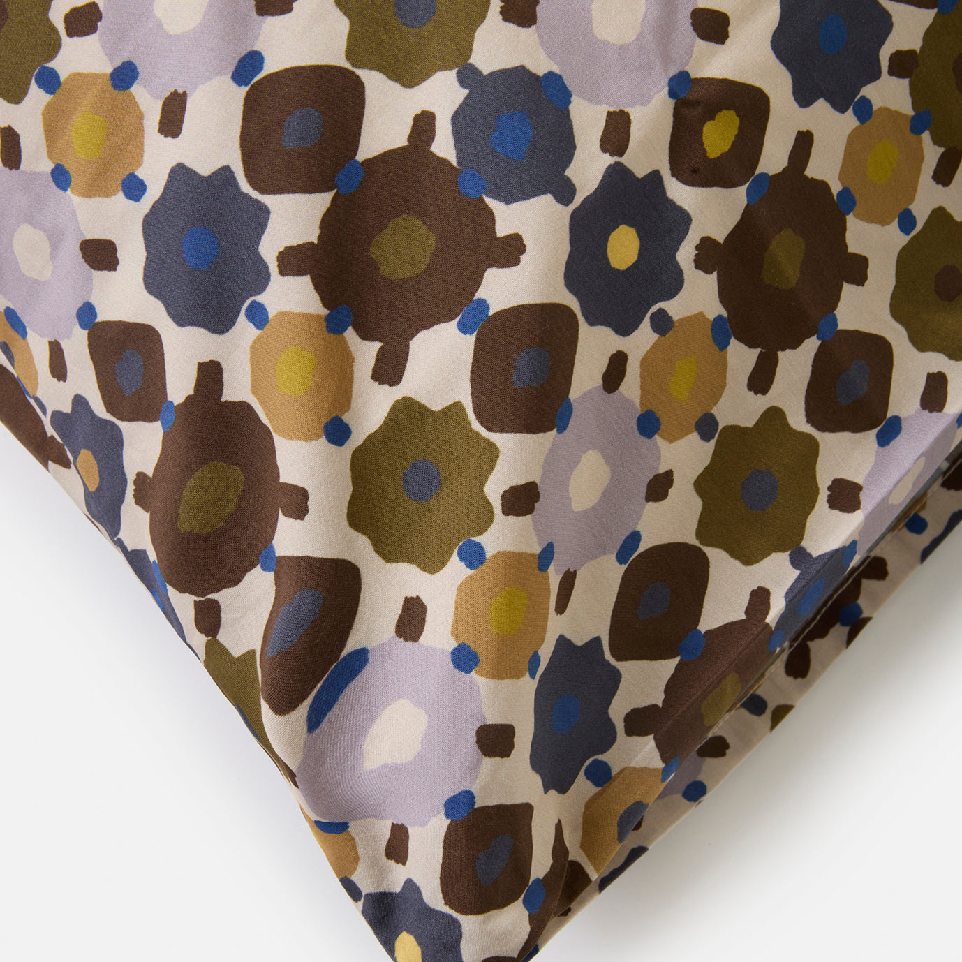 Lisbon cotton pillowcase pair pansy
