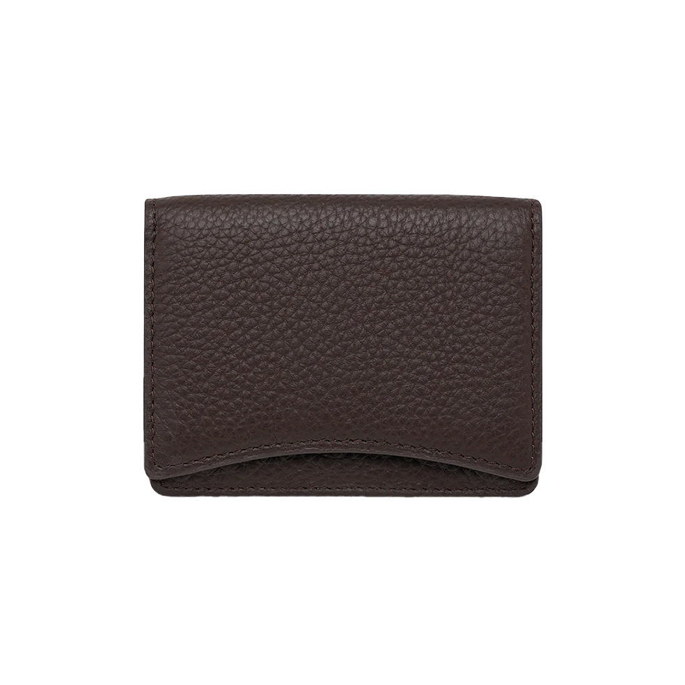 Lumen leather wallet cocoa